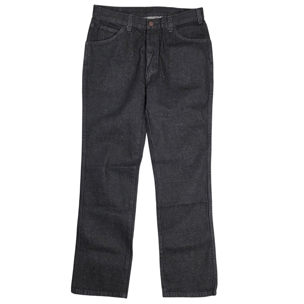 Power Blues Straight Leg Dark Wash Denim Jeans Mens 33x30 Gorpcore Retro Rugged